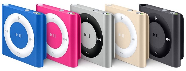 Apple The smallest and cutest iPod shuffle.
